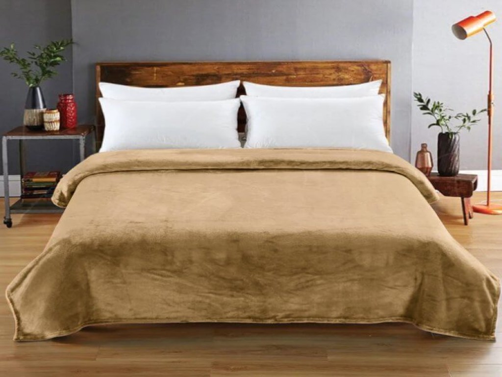 Κουβέρτα Ημίδιπλη Βελουτέ Super Soft Γαρύφαλλο | Γαρύφαλλο - Λευκά Είδη